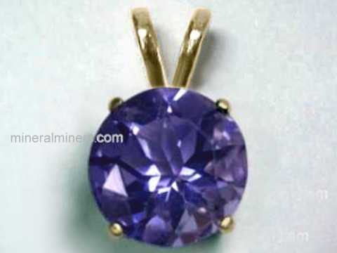Iolite Pendant