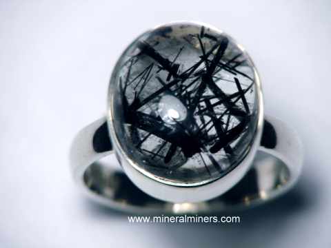 Black Tourmaline Ring